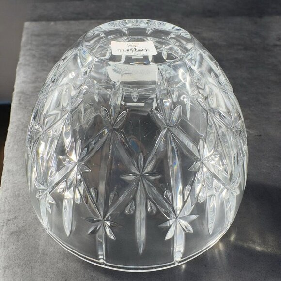 Marquis by Waterford Clear Crystal Sparkle Design Dish Bowl 9inch Germany New - Picture 3 of 16